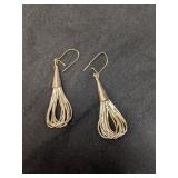 .925 Silver Earrings  A