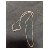 .925 Silver 18" Chain   H