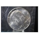 1964 Uncirculated Silver Kennedy Half Dollar