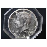 1964 Kennedy Silver Half Dollar Key Chain