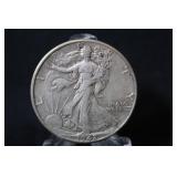 1942 Walking Liberty Silver Half Dollar