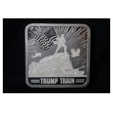 24oz .999 Pure Silver Bar *TRUMP TRAIN