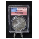 2003 Certified 1oz .999 Silver Eagle