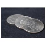 Lot of 3 Eisenhower Dollars