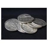 Lot of 10 40% Silver Kennedy Half Dollars