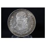 1963 Mexico Silver Un Peso Coin