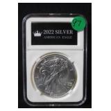 2022 1oz .999 Pure Silver American Eagle