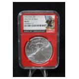 2016 MS70 Certified 1oz .999 Silver Eagle