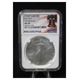 2024 MS70 Certified 1oz .999 Silver Eagle