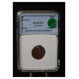 85% Off Center Struck Cent