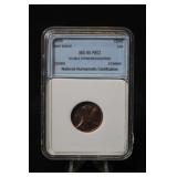 1999 Mint Error Double Strike/Broadstrike Cent