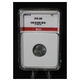 1943-S Uncirculated Lincoln Steel Cent