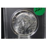 1964 Uncirculated Silver Kennedy Half Dollar