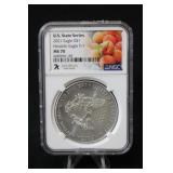 2021 MS70 1oz .999 Silver U.S. American Eagle