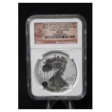 2012-S Reverse Proof 1oz .999 Silver Eagle