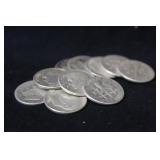 Lot of 10 Mixed Date Silver Dimes