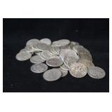 Lot of 50 Silver Roosevelt Dimes Mixed Dates