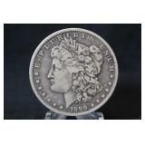 1890-O Morgan Silver Dollar