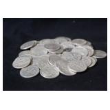 Lot of 50 Mixed Date Silver Roosevelt Dimes