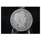 1892 Barber Silver Half Dollar