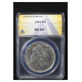 1921-D Morgan Silver Dollar