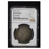 1921-S Certified Morgan Silver Dollar