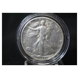 1937 Walking Liberty Silver Half Dollar