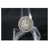 1853 Seated Liberty Silver Dime