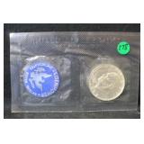 1973-S Uncirculated Eisenhower Silver Dollar