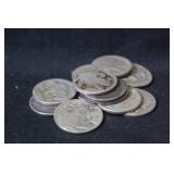 Lot of 12 Buffalo Nickels