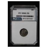 1923 Certified Mercury Silver Dime