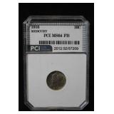 1916 Certified Mercury Silver Dime