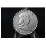 1950-D Franklin Silver Half Dollar