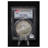 2009 Certified 1oz .999 Silver Eagle