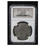 1783 Mexico 8 Reale Shipwreck Coin Certified