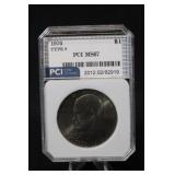 1976 Type 2 Certified Eisenhower Dollar