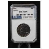 1961 Certified Proof Franklin Silver Half Dollar