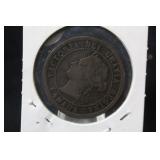 1882 Large Cent Coin