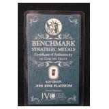 .025 Grain Pure Platinum Bar