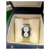 Philip Stein TESLAR  Dual Time Watch in Brushed