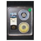 1850 Certified Seated Liberty Silver Dime