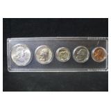 1962 D Mint Silver Mint Set