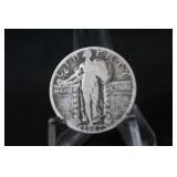 1927 Standing Liberty Silver Quarter