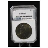1977 Certified Eisenhower Dollar