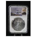 2015-W Certified 1oz .999 Silver Eagle Proof