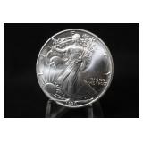 1990 1oz .999 Pure Silver Eagle