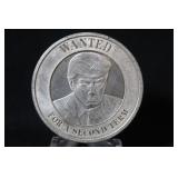 1oz .999 Silver President Trump Coin