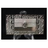 20 Grams .999 Silver Bar