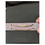 .925 Silver/GP Bracelet