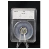 1939-D Mercury Silver Dime Certified
